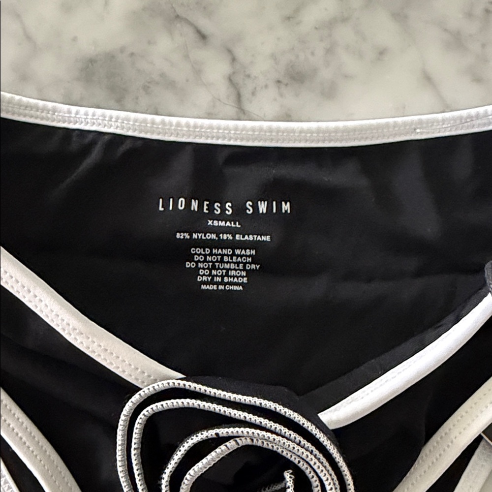 Lioness Black and White Bikini Bottom - Picture 2 of 2